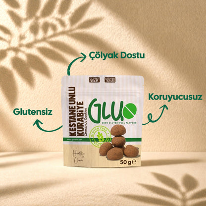 Glutensiz Kestane Unlu Kurabiye 50 g