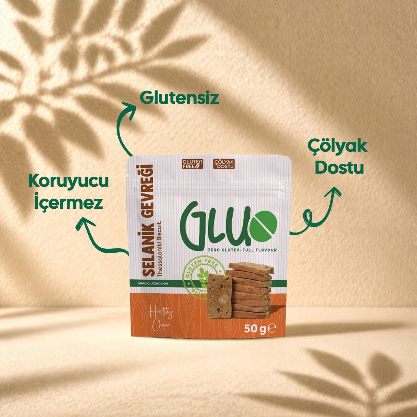 Glutensiz Selanik Gevreği 50 g