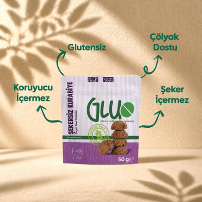 Glutensiz Şekersiz Kurabiye
