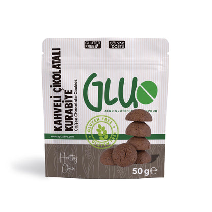 Glutensiz Kahveli Çikolatalı Kurabiye 50 g
