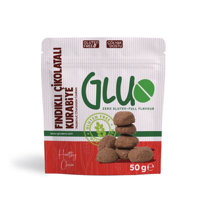 Glutensiz Fındıklı Çikolatalı Kurabiye 50 g