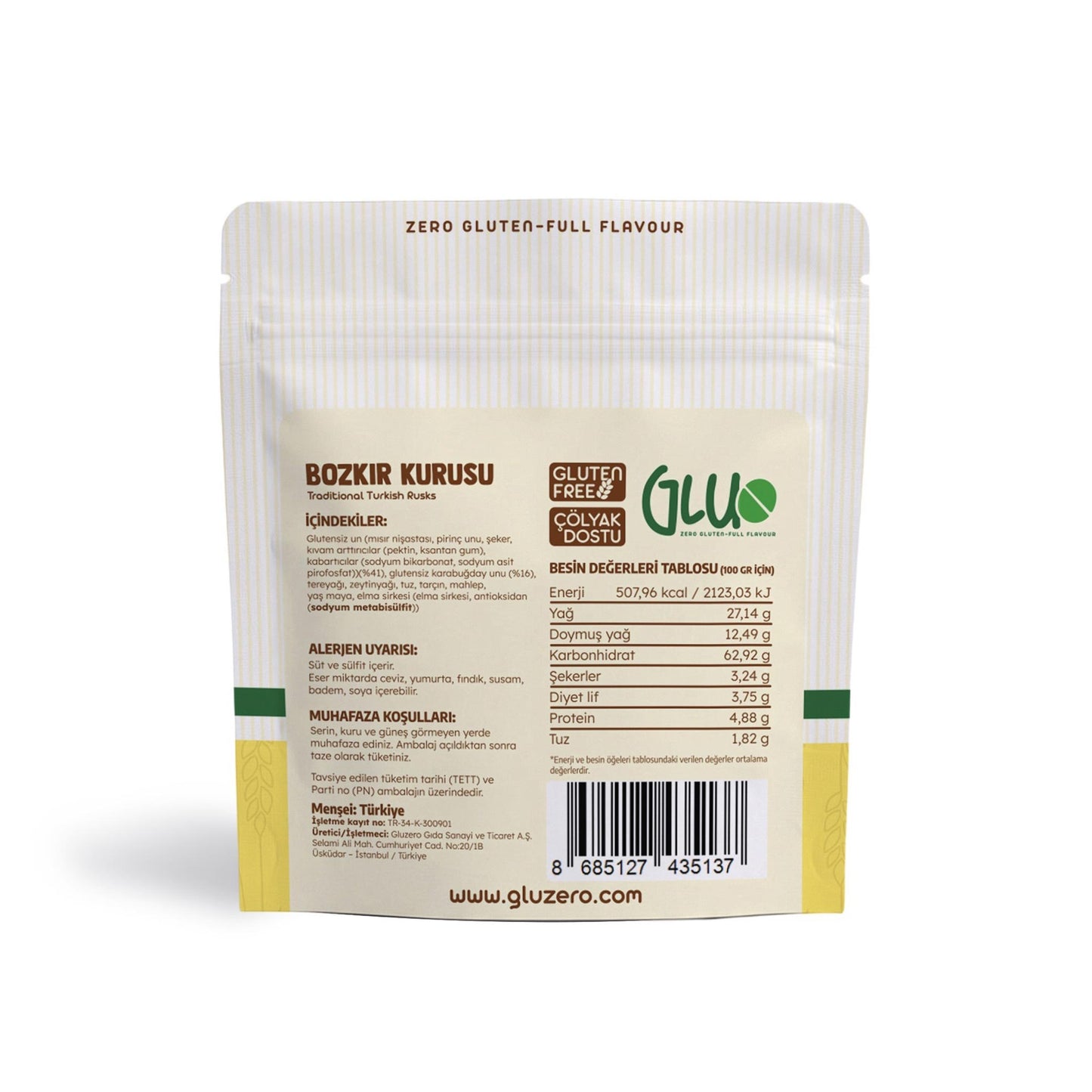 Glutensiz Bozkır Kurusu 50 g