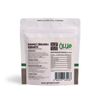 Glutensiz Kahveli Çikolatalı Kurabiye 50 g