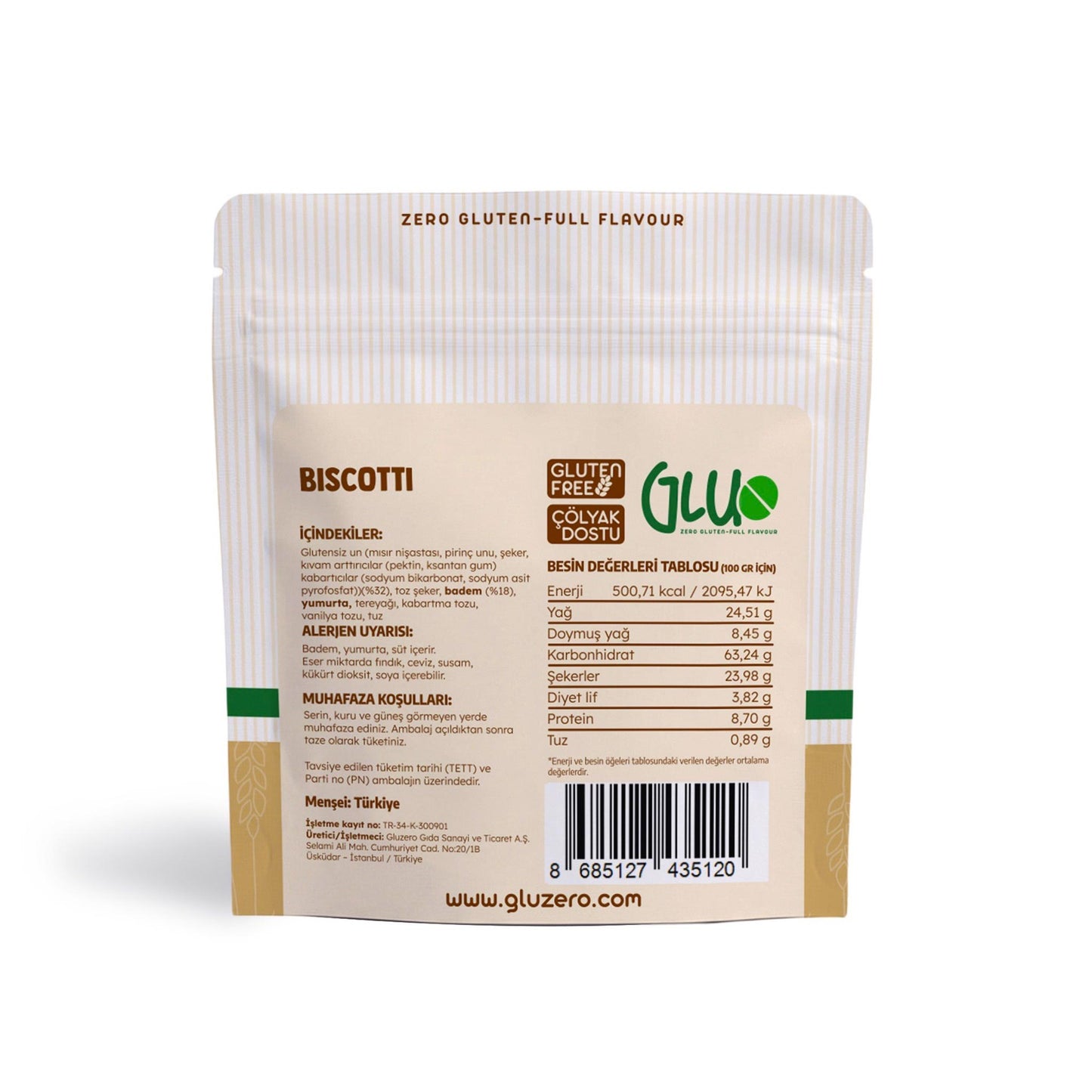 Glutensiz Biscotti 50 g