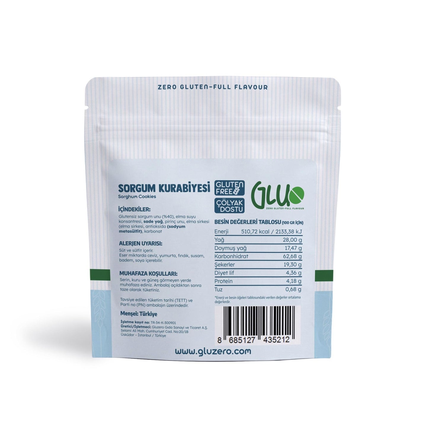 Glutensiz Sorgum Kurabiyesi 50 g