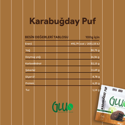 Glutensiz Karabuğday Puf 50 g