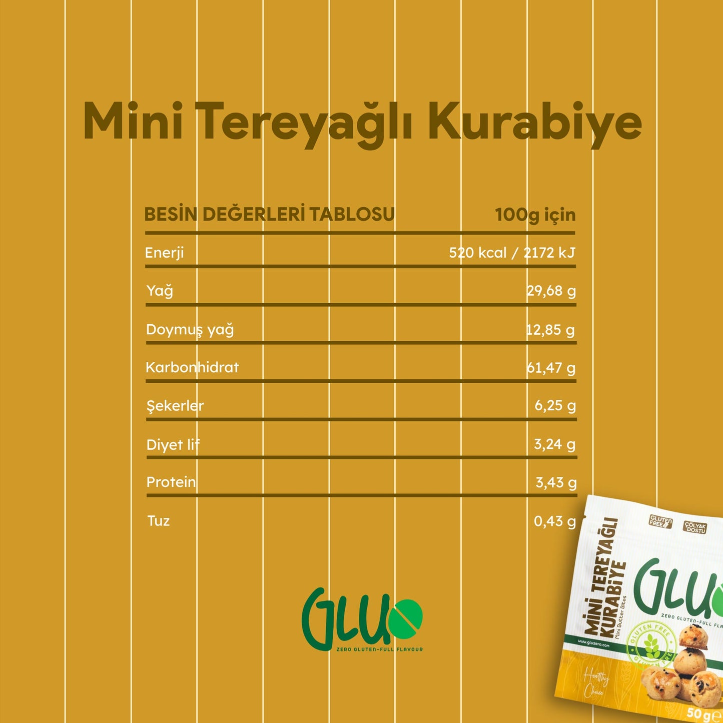 Mini Tereyağlı Kurabiye 50 g