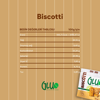 Glutensiz Biscotti 50 g