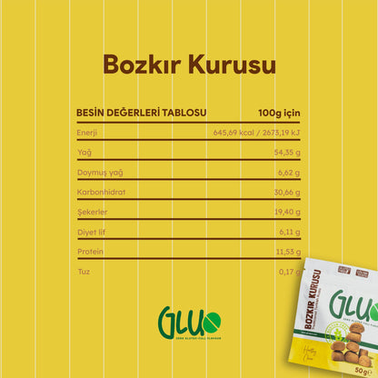 Glutensiz Bozkır Kurusu 50 g